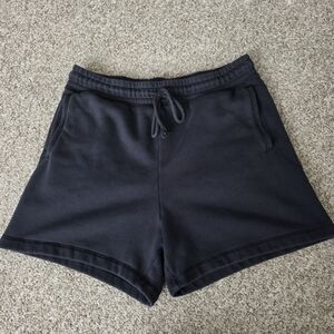 Skims Athletic Shorts (Men's Large) Jersey Lounge Sweatshorts Black/Obsidian 5"‎